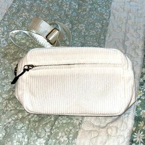 White Fanny Pack/Belt Bag